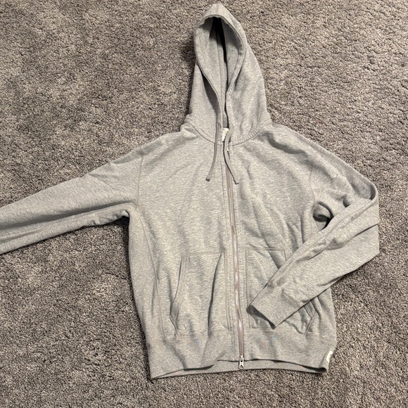 Reigning Champ Other - Reigning Champ Gray Zip Up Sweater